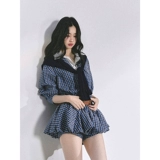 Лонгслив, рубашка, осеннее платье, мини-юбка, большой размер, изысканный стиль, облегающий крой