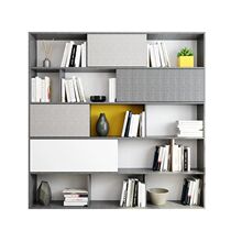  Custom Nordic bookshelf Simple storage bookcase locker Small bookcase hall floor cabinet display cabinet mini mobile