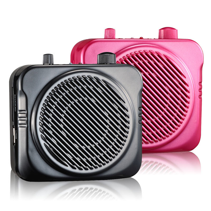 Aixuetong YB-9468T teaching loudspeaker tour guide bee radio waist hanging card speaker U disk playing