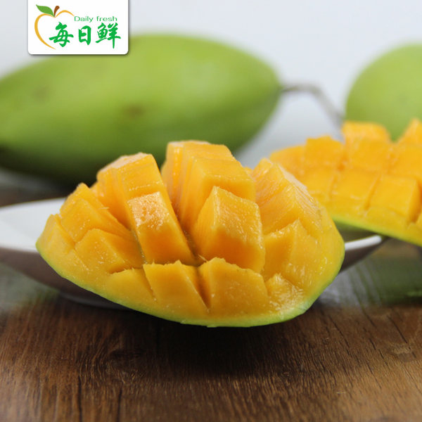 每日鲜 越南进口 青芒 芒果 5斤 优惠券折后￥19.8包邮（￥29.8-10）