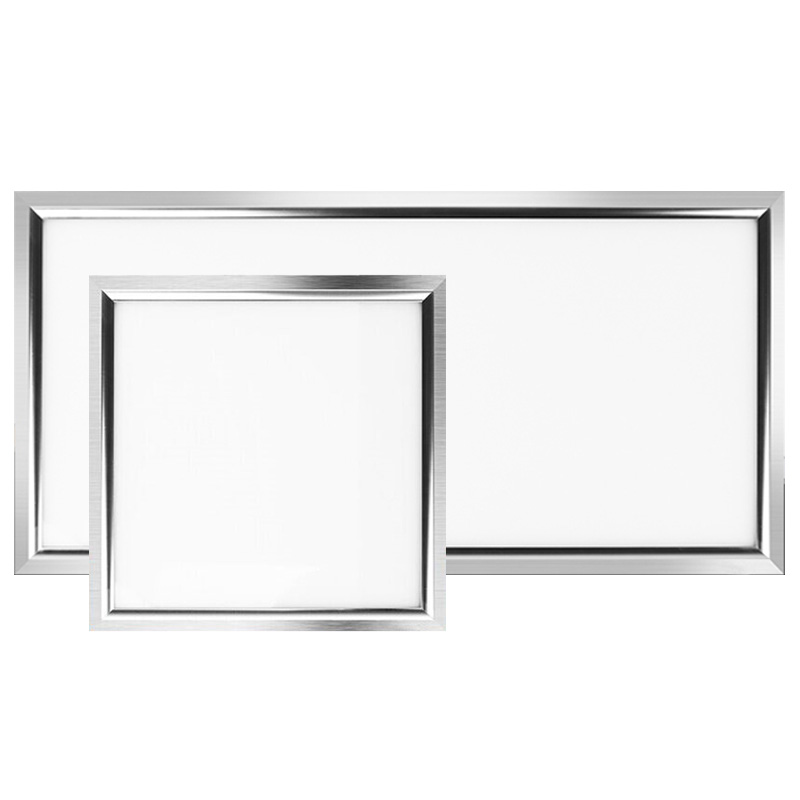 Panel light Aluminum gusset embedded flat panel light Kitchen and bathroom light Integrated ceiling LED light 300*300 300*600