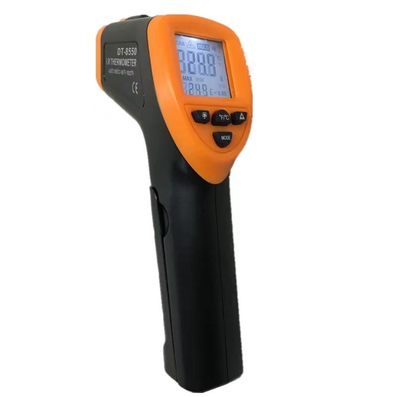 Thermometers Non-contact laser hand-held industrial thermometric gun high temperature electronic measuring oil temperature tank temperature meter