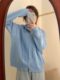 CIWAI hooded candy-colored knitted sweater jacket women's 2023 spring new thin knitted top