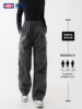 [Ao Ruipeng Endorsement] Geniolamode Waterproof Hiking Pants Unisex Autumn and Winter Fleece-Lined Workwear Casual