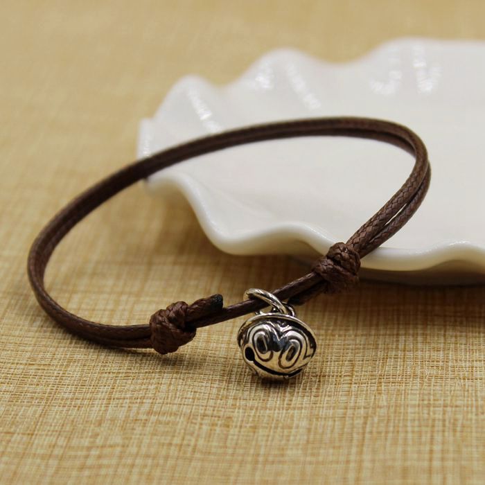 Hàn Quốc nữ vòng chân nữ sinh viên đơn giản Sen sinh viên dây đỏ chuông chân dây thời trang đen retro vòng chân vòng chân vòng chân cho nữ