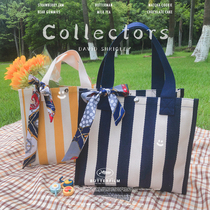 Canvas Bag Large Capacity Environmentally-friendly Shopping Bag Students Carry Bag Waterproof Supermarket Buy Food Bag Portable Handbag Woman Summer