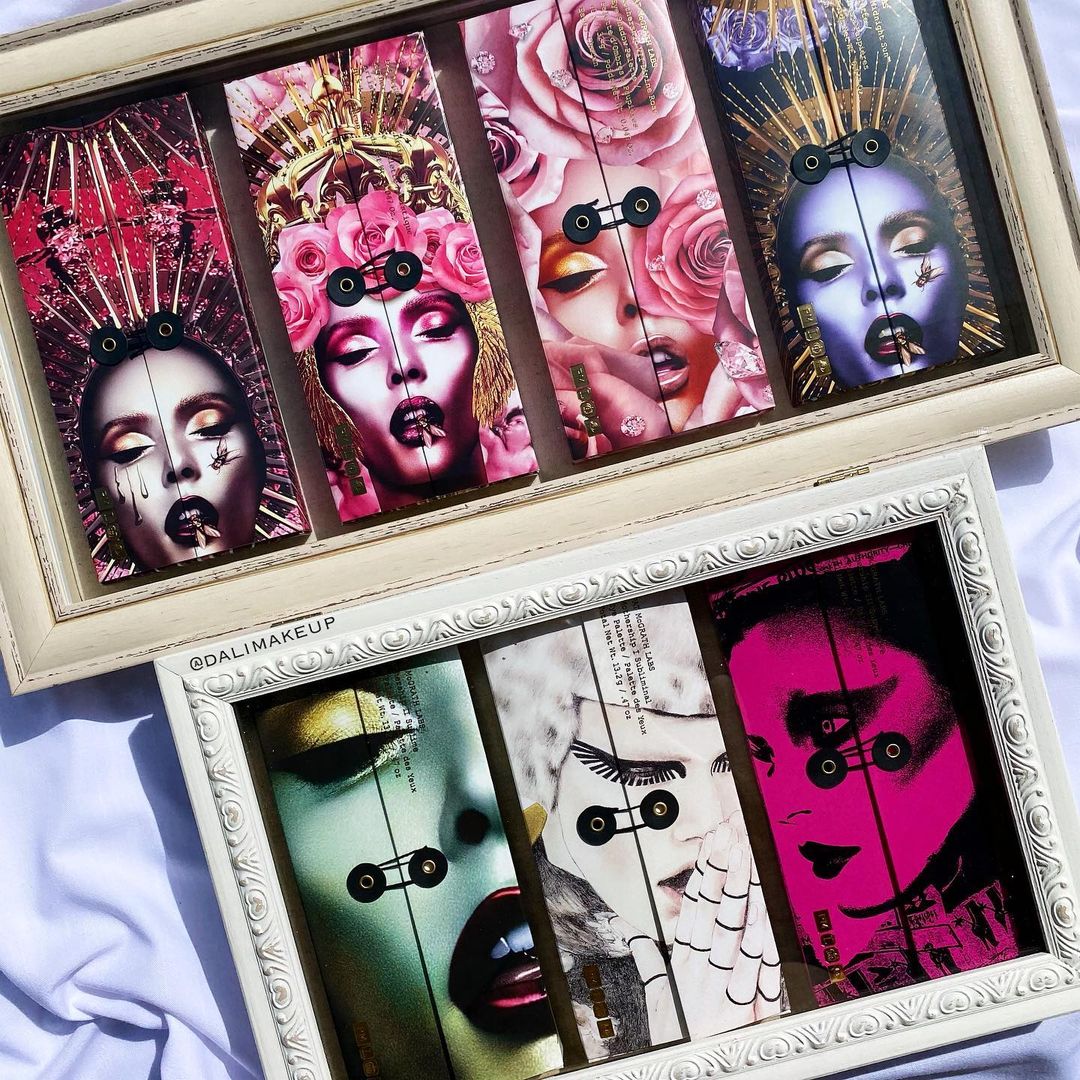 SF Pat Mcgrath eye shadow plate new 9th generation 7th generation 8th generation rose plate purple gold plate red plate green plate 5th generation