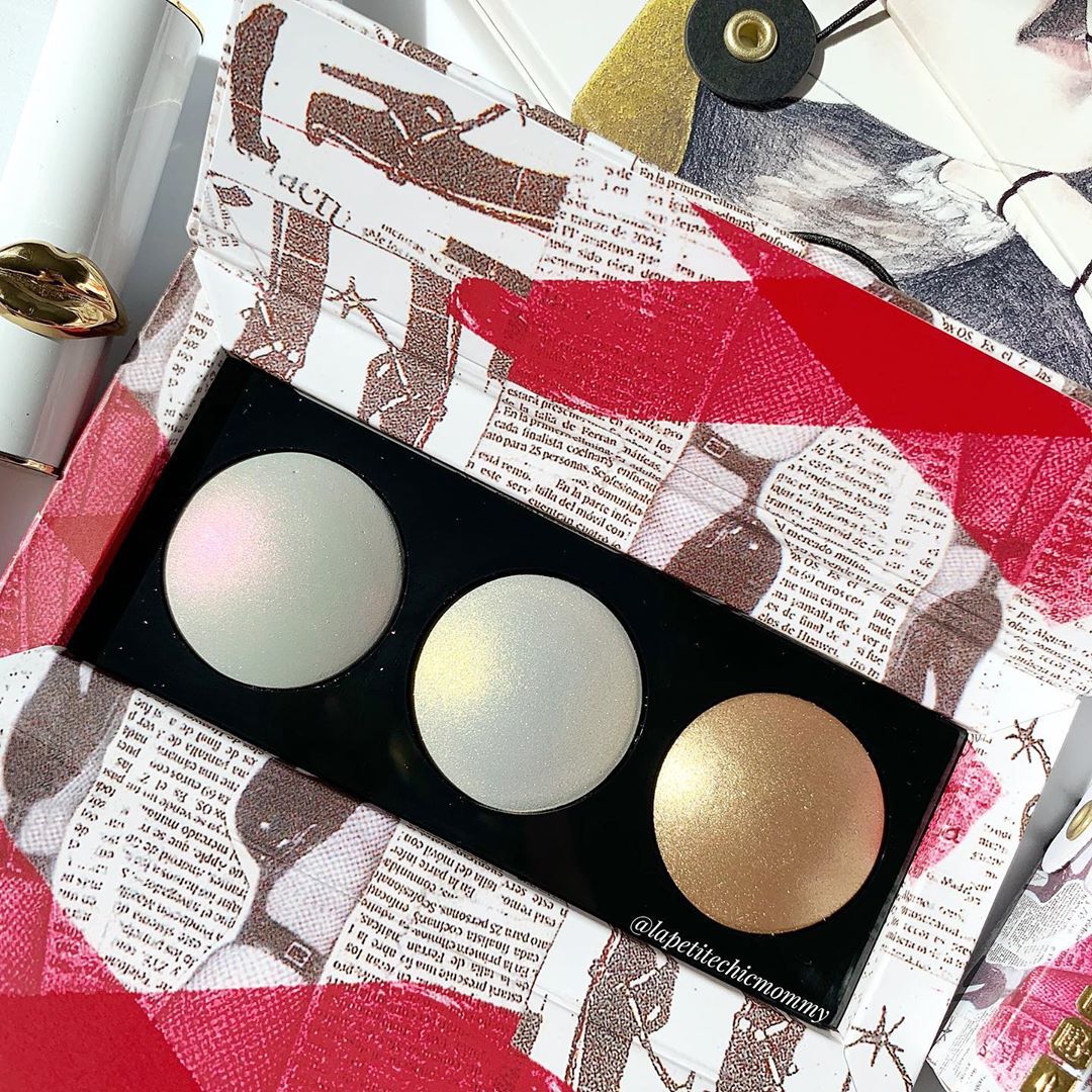 Spot Pat McGrath new three-color high disc highlight stick Nude Bronze bamboo Emma push