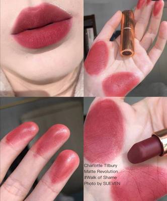 Charlotte Tilbury Ct Matte Lipstick Walk of Shame Wons Lip Print Wedding Series