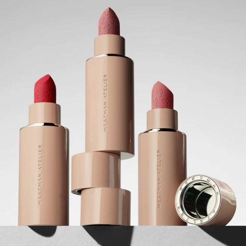New Product, Niche Luxury Westman Atelier Organic Eco-Friendly Ten-Color Matte Lipstick, Moisturizing Hyaluronic Acid New Product, Niche Luxury Westman Atelier Organic Eco-Friendly Ten-Color Matte Lipstick, Moisturizing Hyaluronic Acid