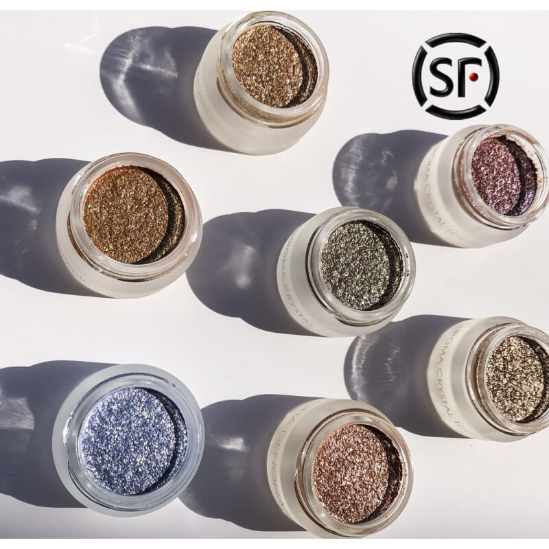 Spot NATASHA DENNNA Chrome Top Coat ND polarized monochromatic eye shadow cream