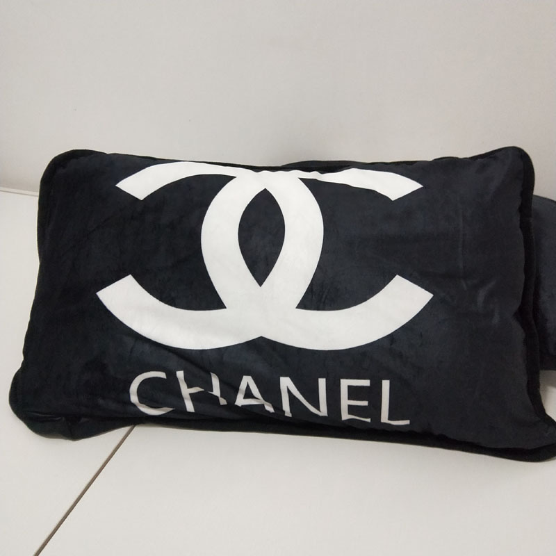 Tide thương hiệu gối tối cao in lưới màu đỏ cá tính gối đơn gối mùa hè dành cho người lớn 48x74cm gối tựa lưng sofa gỗ
