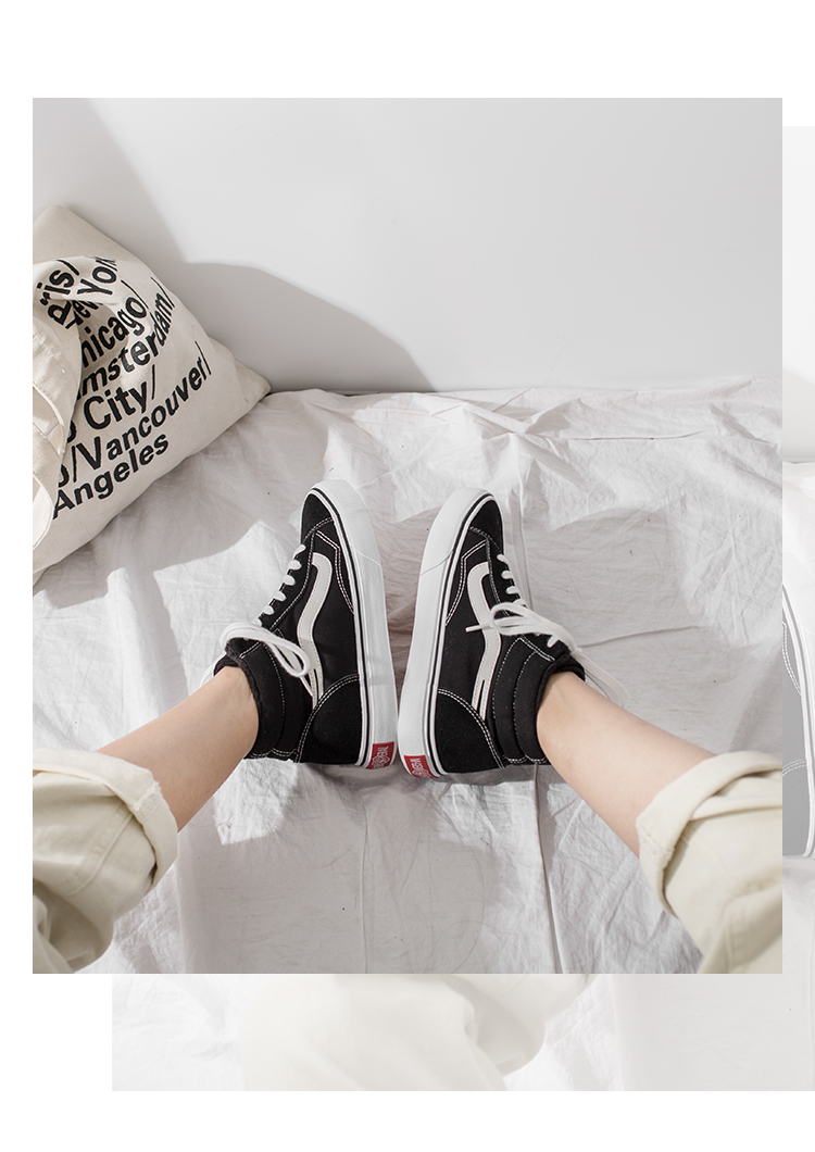 Cộng thêm đôi giày vải nhung cao cấp nữ phiên bản Hàn Quốc của ulzzang sinh viên Harajuku 2018 thu đông mới shop giày sneaker
