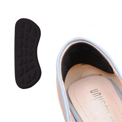 4D防磨防掉防滑后跟帖高跟鞋跟帖4双