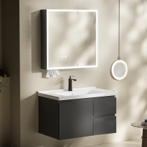 Espace écréé Aluminium Salle de bain Composition du Cabinet Petit Type de ménage Toilet Céramique Céramique Table Wash Table Wash Pool Wash Basin