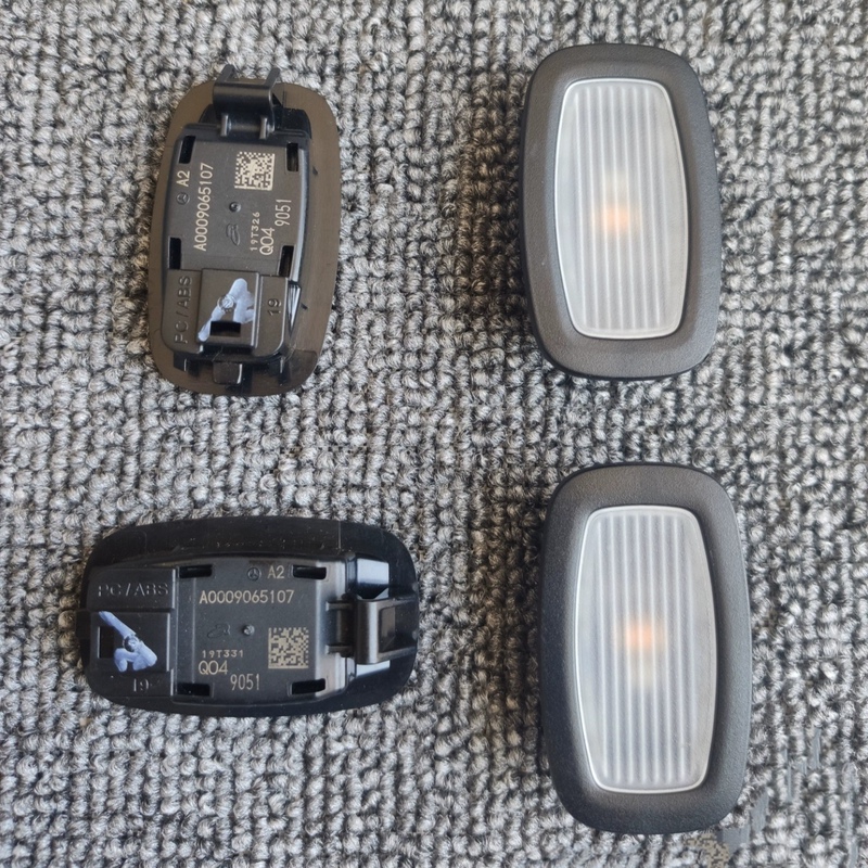 Suitable for Mercedes-Benz E200 E220 E300 C200 S350 S400 Five-Pin Footwell Ambient Lighting 64 Colors W205 W213