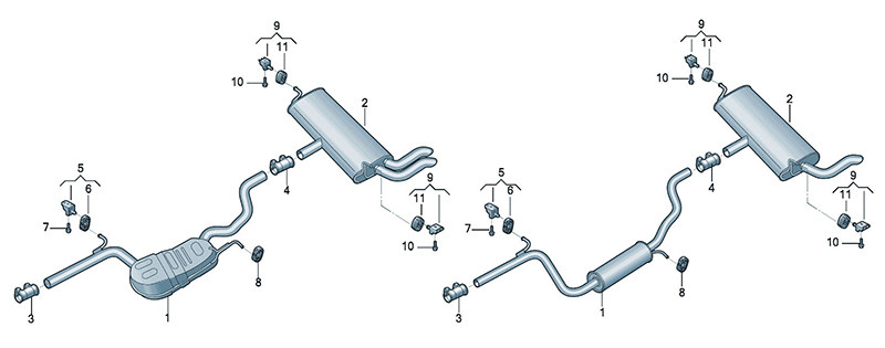 星际L 燃油及空调 后消音器