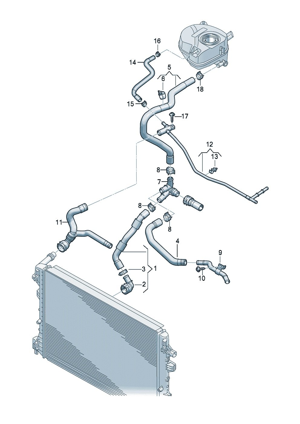 奥迪SQ8 e-tron Sportback 新能源 冷却剂冷却2