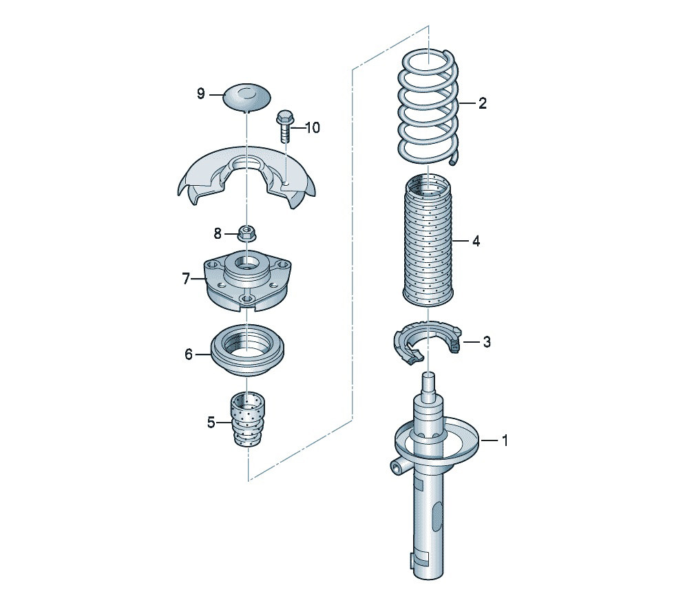 V12 Vantage 前轴转向 前弹性装置