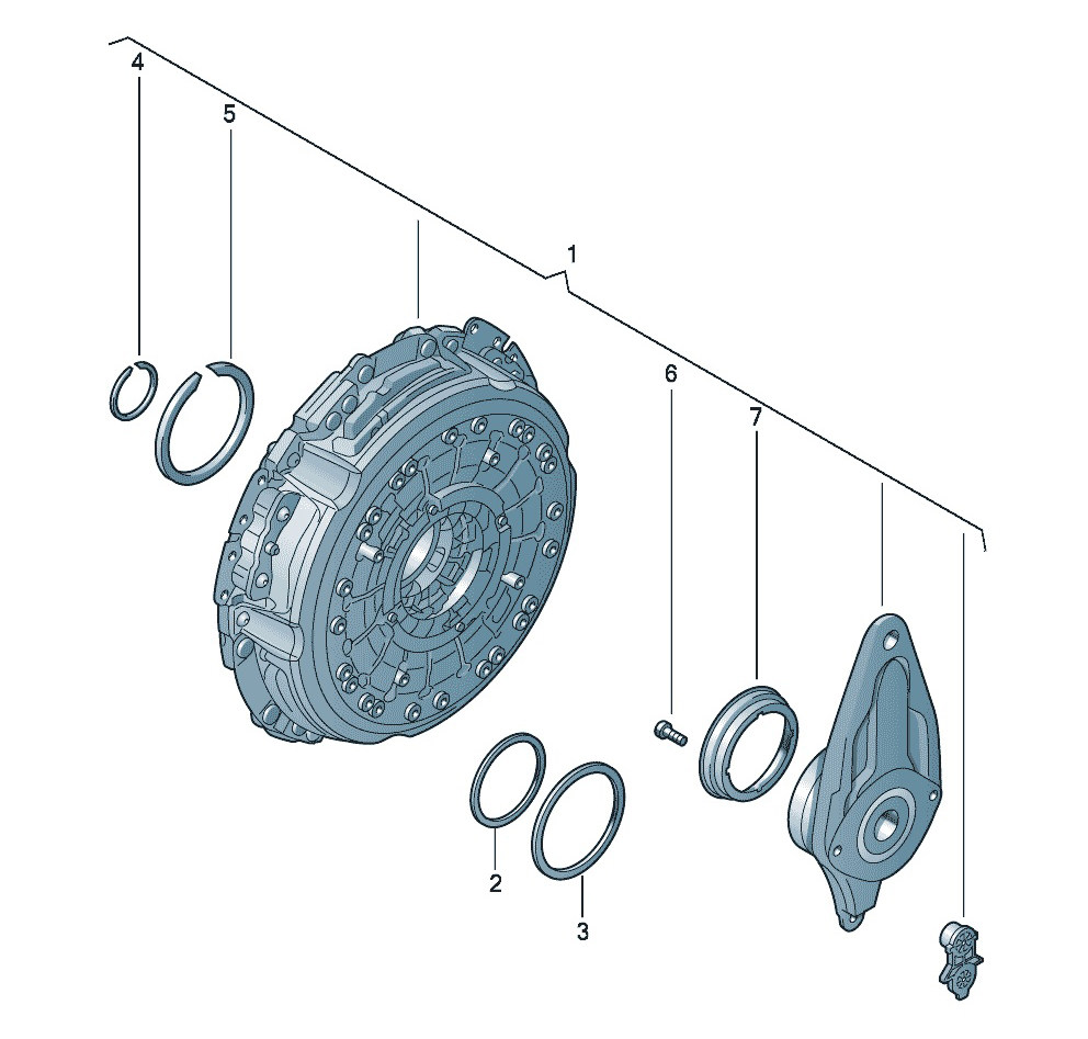 哪吒E-TAKE 发动机 多盘离合器