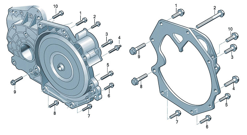 奔驰GLB AMG 变速箱 固定件