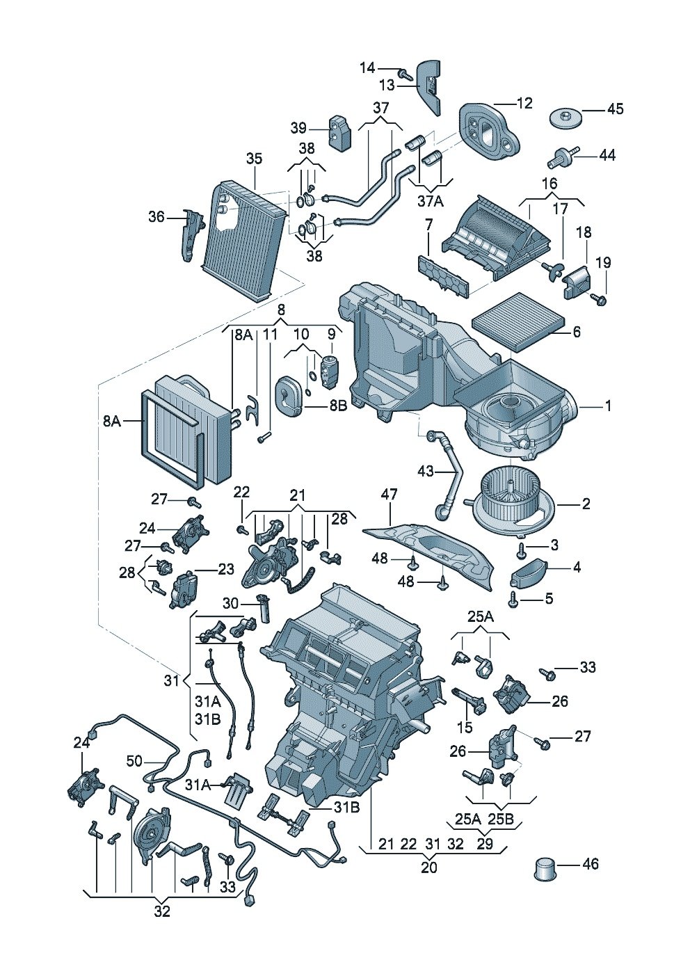 仰望R1 车身 后排独立空调系统