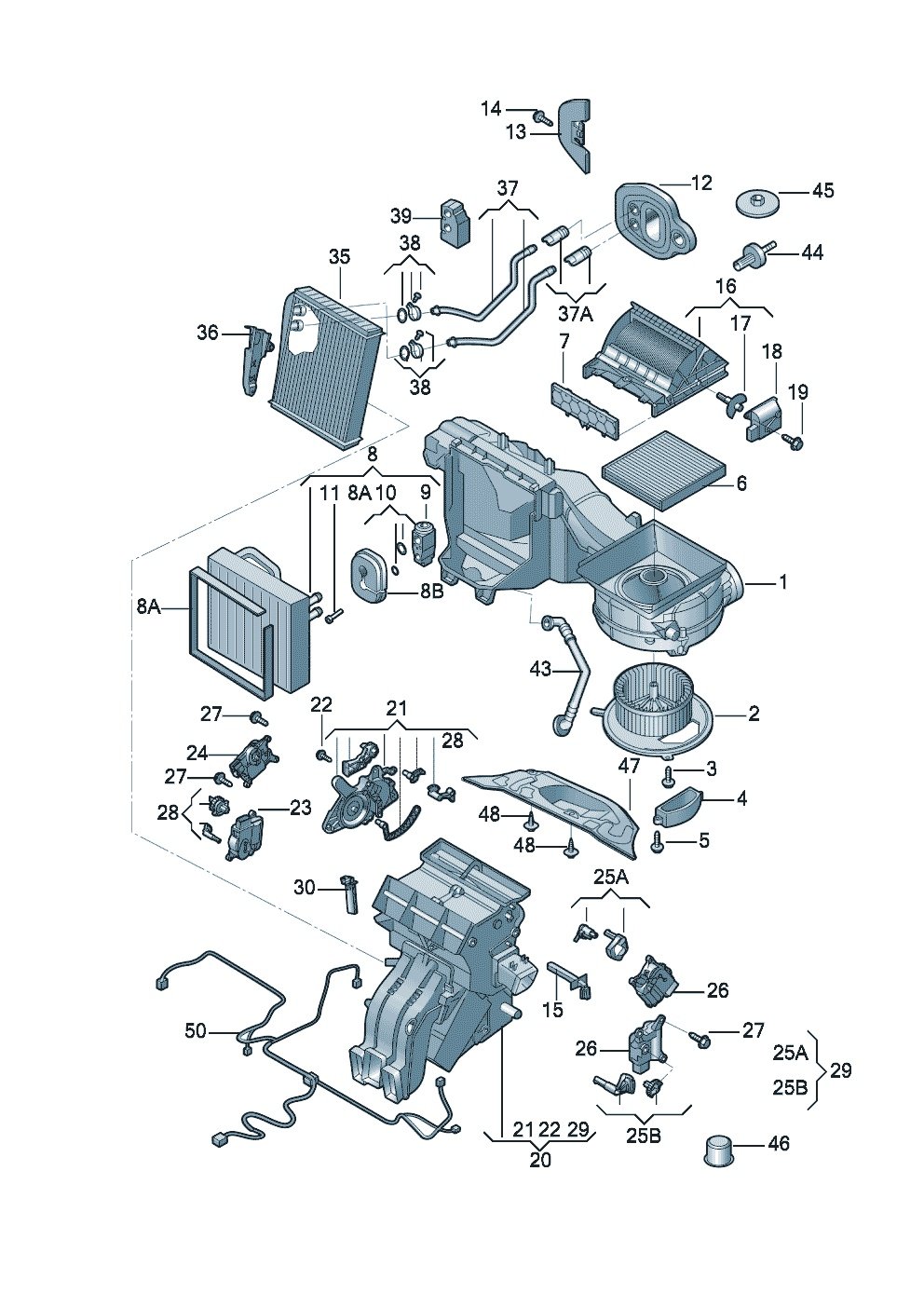 上汽大通MAXUS V90 车身 空调系统