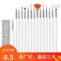 Bộ cọ vẽ Bộ đầy đủ của dòng bút Bút trị liệu Pen Point Drill Pen Painted Pen Nail Art Vẽ Pen Tool Set - Công cụ Nail bộ làm móng