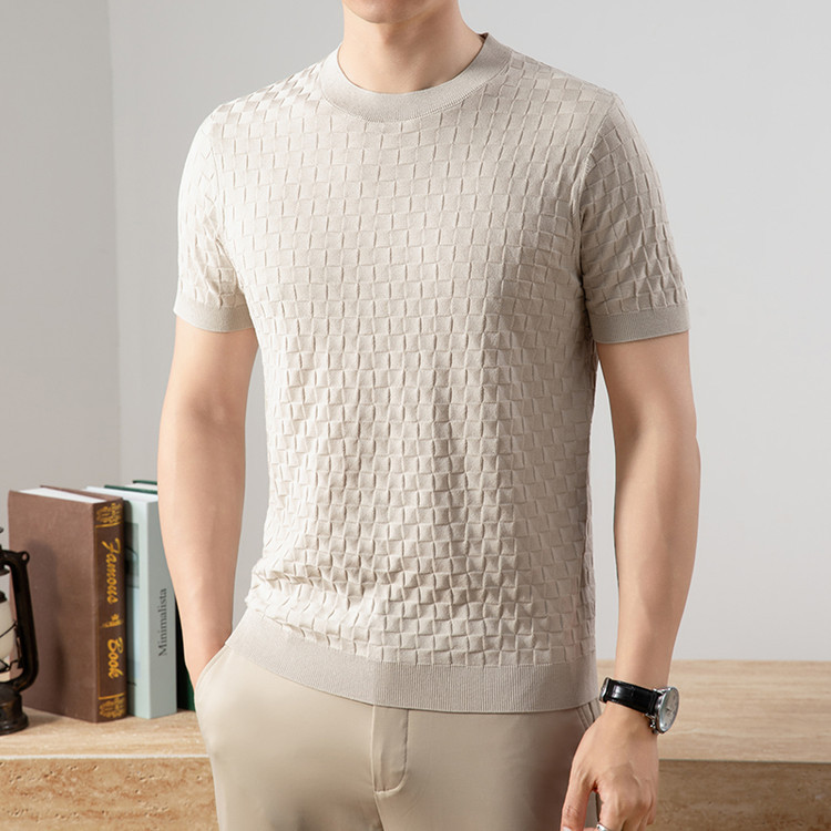 Loose Polyester Fiber Mesh Summer Casual Knitwear/Sweater