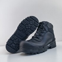 Special price Black Bull Leather Short Boots Slim with work boots waterproof and large size