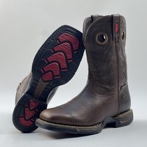 Size 42 43 new high-end crafts cowboy boots outdoor knight riding boots mens cowhide Goodyear sewing