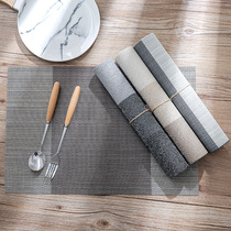 Table Mat Dining Mat INSULATION WATERPROOF GREASEPROOF INSULATION MAT NORDIC INS WIND DECORATION CUSHION AMERICAN LIGHT LAVISH STYLE WESTERN DINING MAT