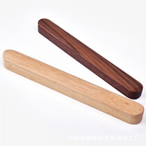 Portable chopsticks box outer belt adult box travel tableware storage box Japanese wooden chopsticks box outer tape fast belt cover