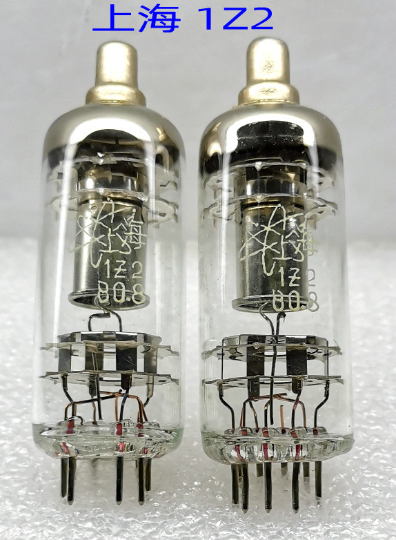 High voltage rectifier electronic tube Shanghai brand Spark brand 1Z11 1Z2