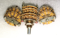 Rubber plate switch Multi-throw contact bakelite band switch 3x3W2D 3X3W3D 7W4D