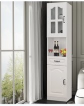 Customized refrigerator cracking cabinet kitchen storage cabinet crack cabinet cabinet cabinet narrow cabinet living room cabinet