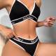 European and American sexy sports fitness yoga bra set