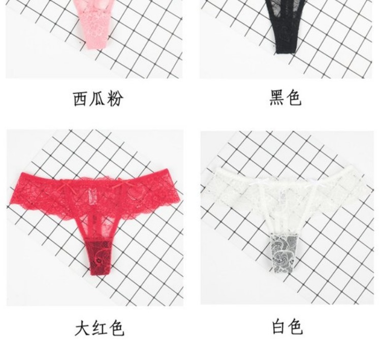 Châu Âu và Hoa Kỳ cám dỗ sâu tím thong nữ vô hình ren nóng trong suốt kích thước lớn nữ T quần shop đồ lót nam nữ cao cấp
