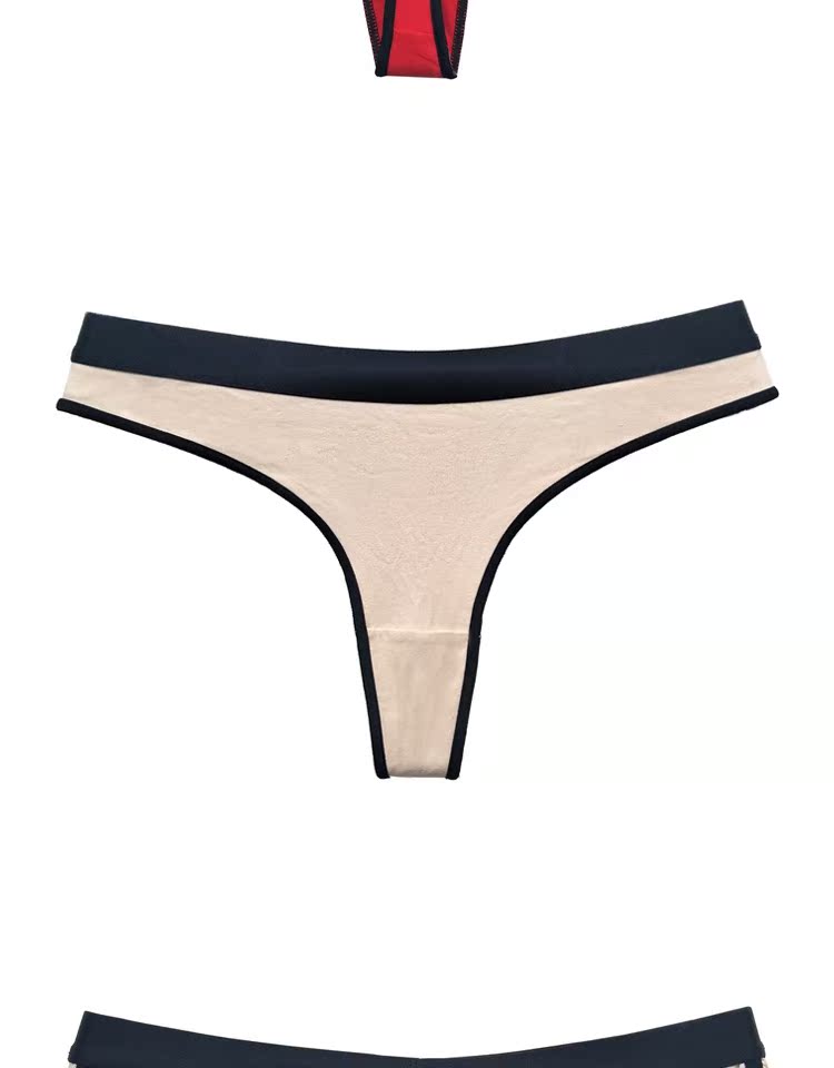 Châu Âu và Hoa Kỳ gợi cảm eo thể thao cotton kích thước lớn thong nữ liền mạch thấm mồ hôi thấm nước đồ lót nữ yoga t quần quần sịp lưới