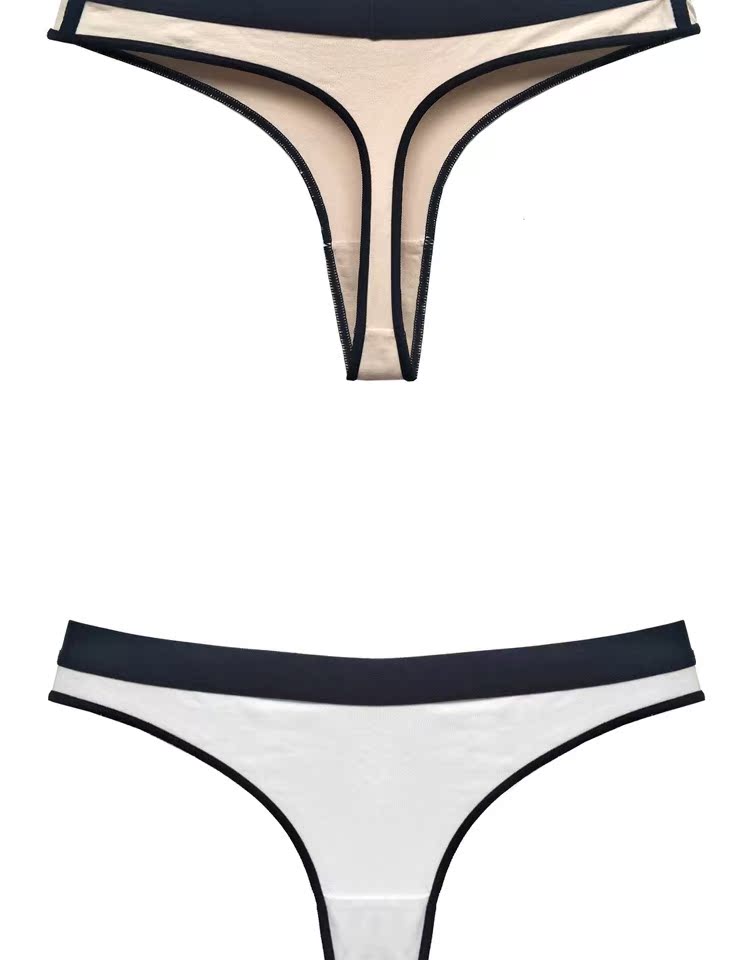 Châu Âu và Hoa Kỳ gợi cảm eo thể thao cotton kích thước lớn thong nữ liền mạch thấm mồ hôi thấm nước đồ lót nữ yoga t quần quần sịp lưới