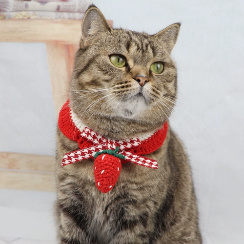 Плетеный шарф ручной работы, чокер, нагрудник, милый слюнявчик