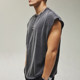 Summer thin sports t-shirt breathable loose cotton elastic fitness vest men's training casual sleeveless vest