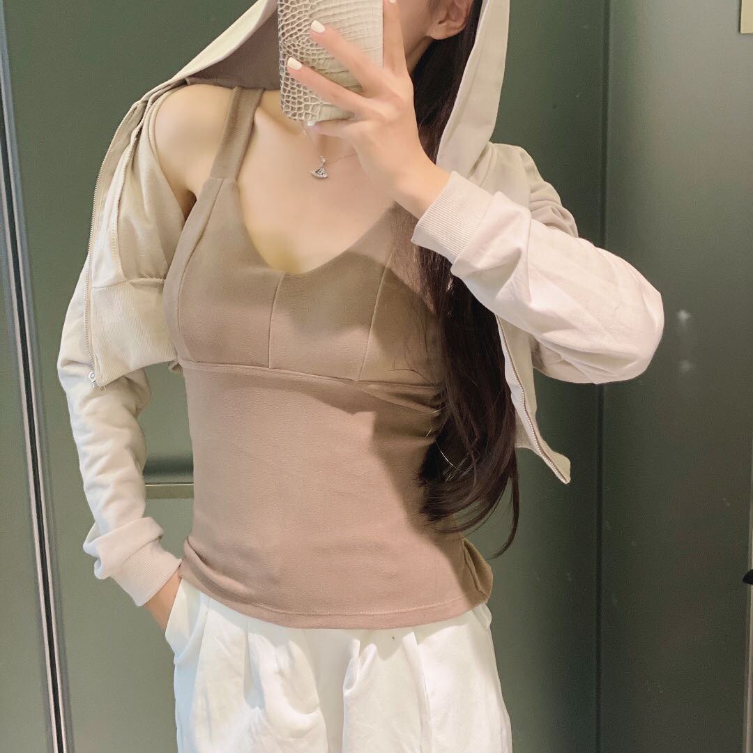 Autumn-winter new display slim 100 lap deep V Latex Duvet Fever Coat Close-fitting Sexy Fashion Beauty Back