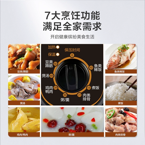 Midea Electric Pligert Homefe 4 -Liter Smart Mini -High -High -Dressure Piron Percier