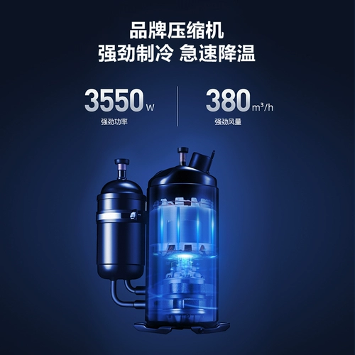 Мобильный кондиционер Midea с одинарным охлаждением, все большие, 1,5 л.с., портативный, для дома, для спальни, для сдачи в аренду, для гостиной, без установки