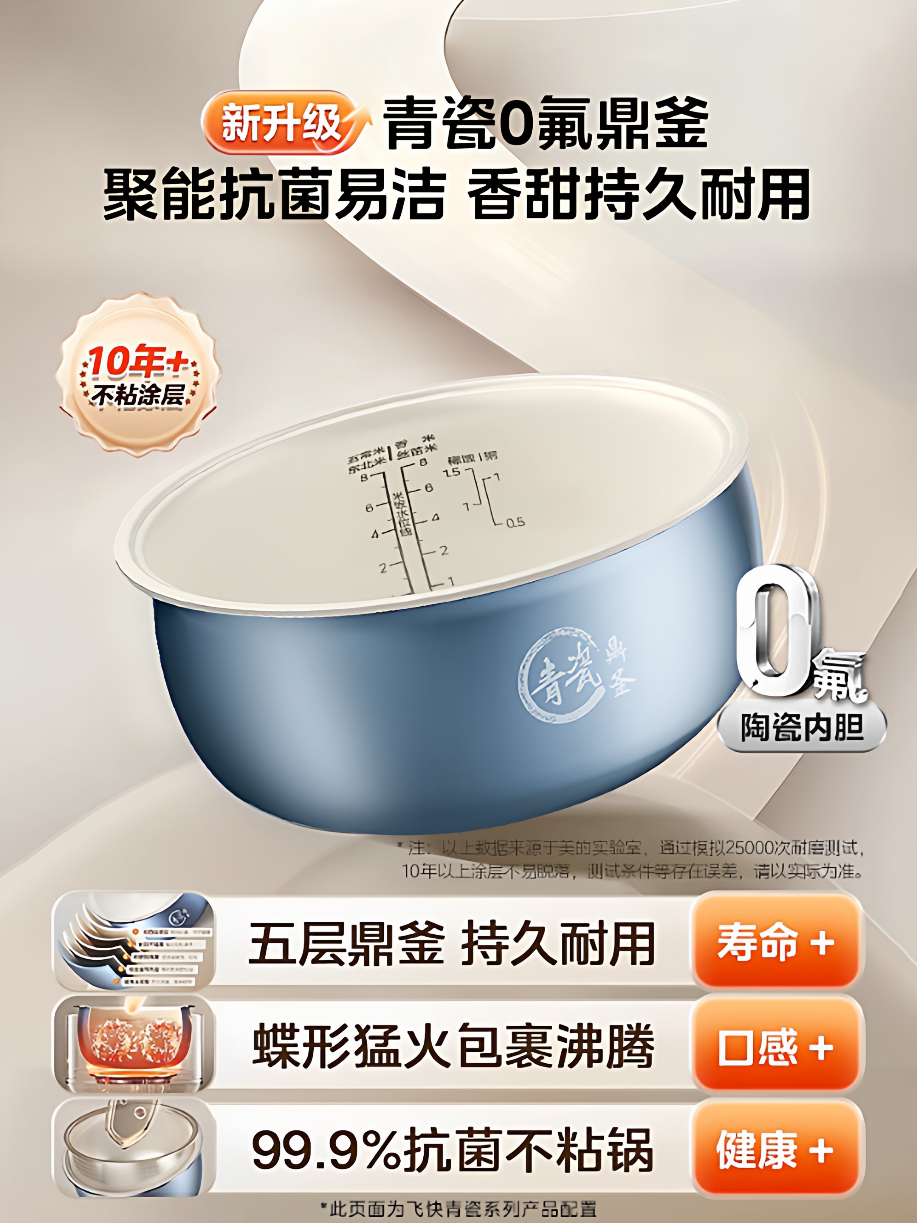Midea Rice Cooker, 4-Liter Household Model, Suitable for 3 to 4 People, Large Capacity, Multifunctional, Fast Cooking, Small Electric Rice Cooker
