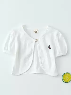 Girls summer Princess outside with small shawl with skirt baby cloak cloak thin children's shoulder baby coat