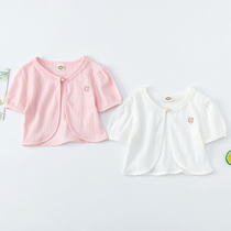 Princess girl summer outside with small shawl with skirt baby cloak cloak thin children's waistcoat baby coat