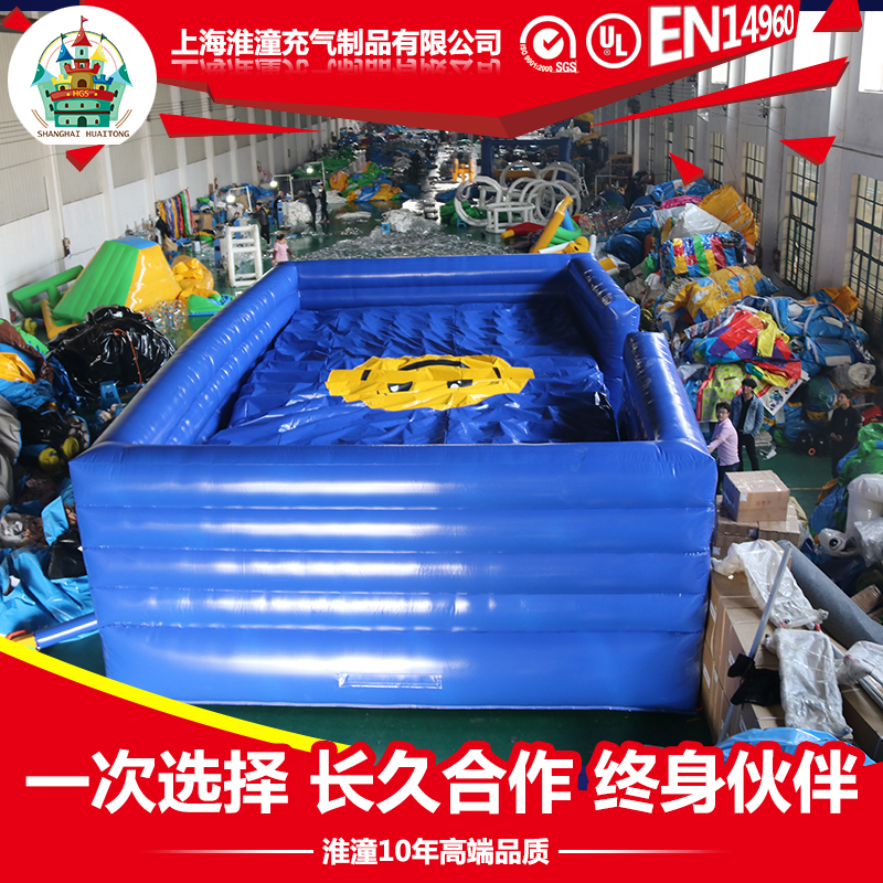 Inflatable fire rescue air cushion construction site high-altitude protection air cushion safety experience inflatable fire rescue drill air cushion