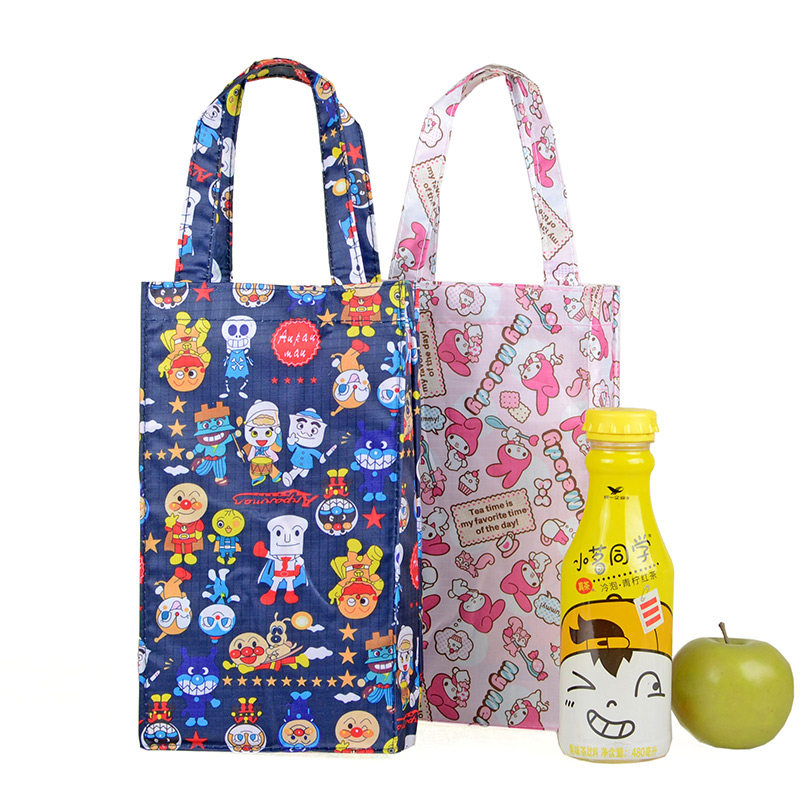 Cartoon Waterproof Oxford Cloth Bag Kettle Bag double-cup bag Milk Tea Bag Drink Bag Coffee Bag Umbrella Bag BOTTLE BAG